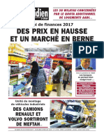 Des Prix en Hausse Et Un Marché en Berne: Le Quotidien