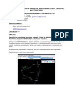 Software para Estudo de Viabilidade, Aproveitamento Hidrelétrico, Cadastro Multifinalitário.