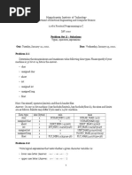 Problem Set 2 - Solutions: C && C C && C