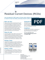 WA Gov Requires Homes Have 2 RCDs Protect Power Points