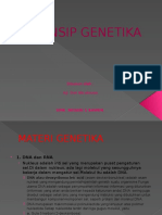 PRINSIP GENETIKA Aji Dwi Wicaksono