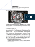 Funcionamiento caja CVT, reversa, sensor Hall y damper clutch