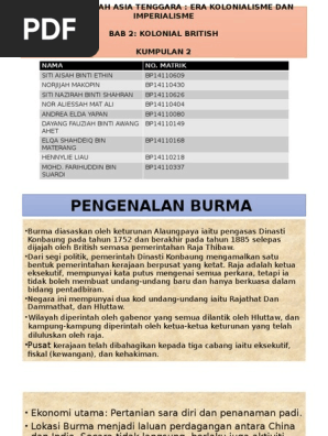 Kolonial British Pdf