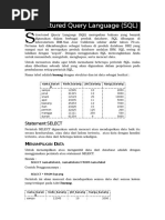 Penggunaan Perintah SQL SELECT | PDF