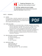 GFRC Guide Specifications