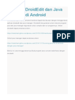 [Tutorial] [Android] #2 Integrasi DroidEdit Dan Java Manager Di Android