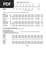 Design Calculation Sheet For Purlins: WL (P) WL (S)