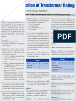 Selection of Transformer Rating - Power Line December 2016