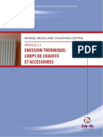 Chauffage Central - Emission Thermique-corps de Chauffe Et Accessoires