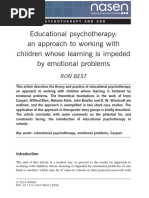 Educational Psychotherapy