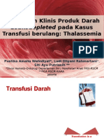 PAW REV Transfusi Leucodepleted - PMI Pusat 040616