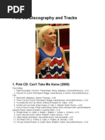 Download Pink CD discograpy by Parkin Abrams SN33626849 doc pdf