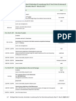 Itinerary - 17 MSU 02 January 11