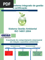 Aula 2 - Histórico Sistema de Gestão Ambiental