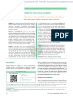 Journal Childhood Microbial Keratitis