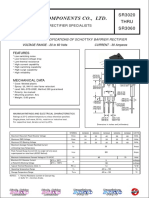 DC Components Co., LTD.: SR3020 Thru SR3060