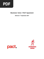 UK Theatre Musicians Agreement 2023-2026 | PDF | Economies | Service ...