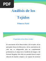 ANÁLISIS DE LOS TEJIDOS