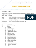 Resumo de Transações, Medidas, Infotipo... de Hora para SAP HCM - Blog Milênio 3