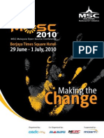 MSC Malaysia Open Source Conference 2010 MOSC2010 Mini Programme Book