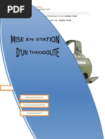 Download Mise en Station dUn Thodolite by Amine Kirat SN336284017 doc pdf