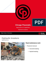 CP Rig Mounted Hydraulic Breakers Applications Capabilities