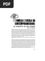 Família e Escola Na Contemporaneidade - Os Meandros de Uma Relação