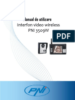 Manual de Utilizare Interfon Wireless PNI 3509W