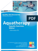QLD Aquatherapy Info Kit