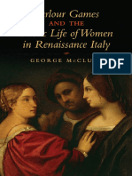 Parlour Games and The Public Life of Women in Renaissance PDF