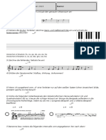 Musiktest - 6. Klasse - Gruppe B