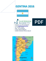 Nigretti Gianmauro: Argentina 2016 - Corporate and Tax Highlights 