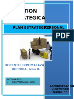 Plan Estrategico Personal Ivan Velasquez Salas