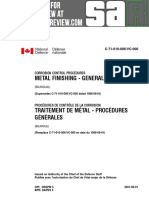 Canadian Army Metal Finishing General Procedures