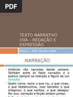 Texto Narrativo - Aula 1.1