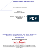 Taschenbuch Zur Photogrammetrie Und Fernerkundung Guide For Photogrammetry and Remote Sensing - 4