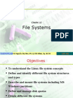 LPI 101 Ch12 File Systems