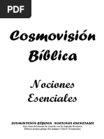 Cosmovisión Bíblica Nociones Esenciales Manual 2013
