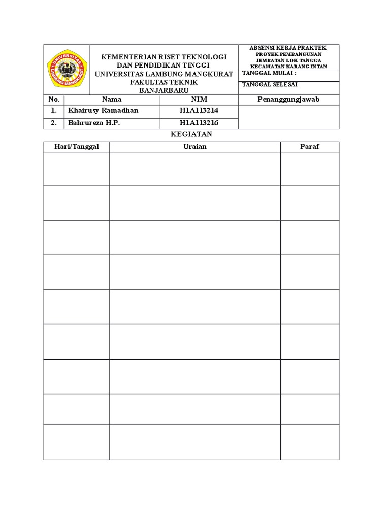 Absen (KP) | PDF
