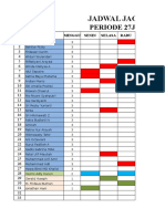 Jadwal Jaga Mata