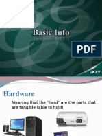 1 Computer Orientation Basic Info