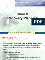 Ch09 Recovery Planning