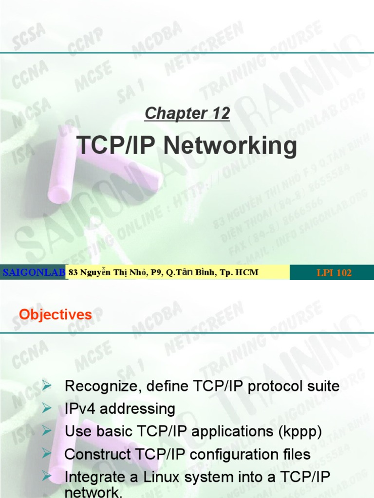 TCP/IP Networking Overview and Setup | PDF | Internet Protocol Suite ...