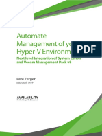 Automate Management of Your Hyper-V Environment