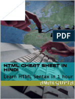 HTML Cheat Sheet in Hindi - Lear - Amar Gupta