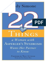 22 Things A Woman With Asperger - Rudy Simone