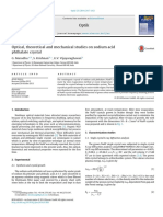 Optik - International Journal For Light and Electron Optics Volume 125 Issue 10 2014 (Doi 10.1016/j.ijleo.2014.01.008) Marudhu, G. Krishnan, S. Vijayaraghavan, G.V. - Optical