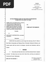 Soto and Blauert V Microsoft