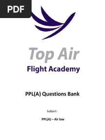 PPL (A) Question Bank