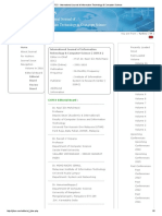 EDİTOR IJITCS - International Journal of Information Technology & Computer Science